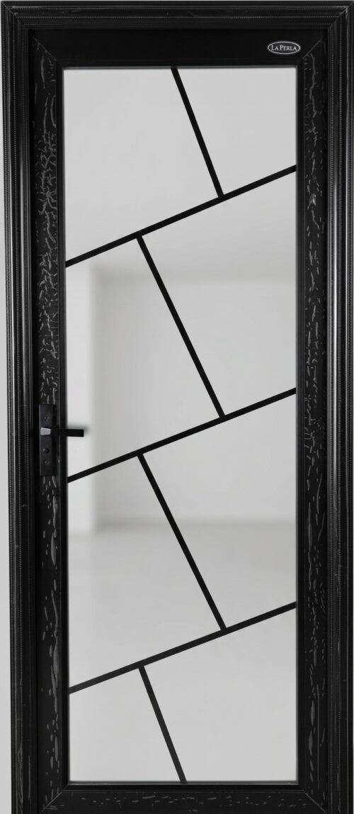 STEEL DOOR W6328 BLACK 80*200