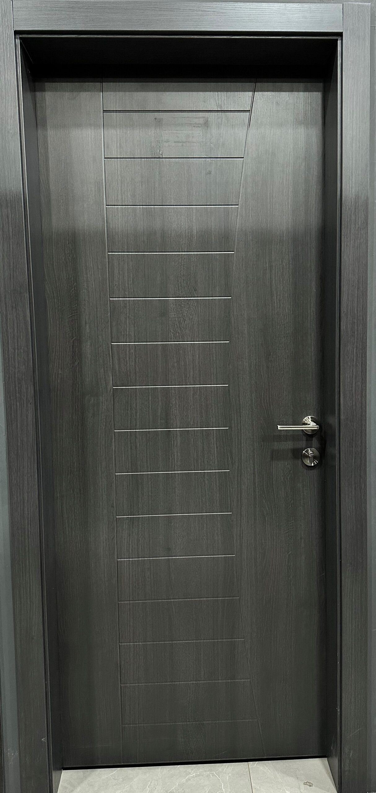 PVC DOOR PW-36 80*200 W.ARCHITRAVE+HINGE