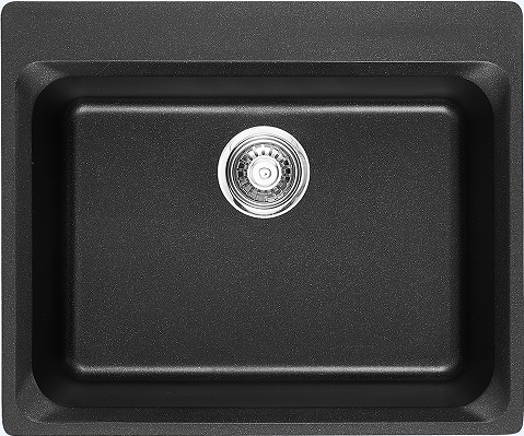 SINK HB8106 - 6252SB BLACK 62*52CM