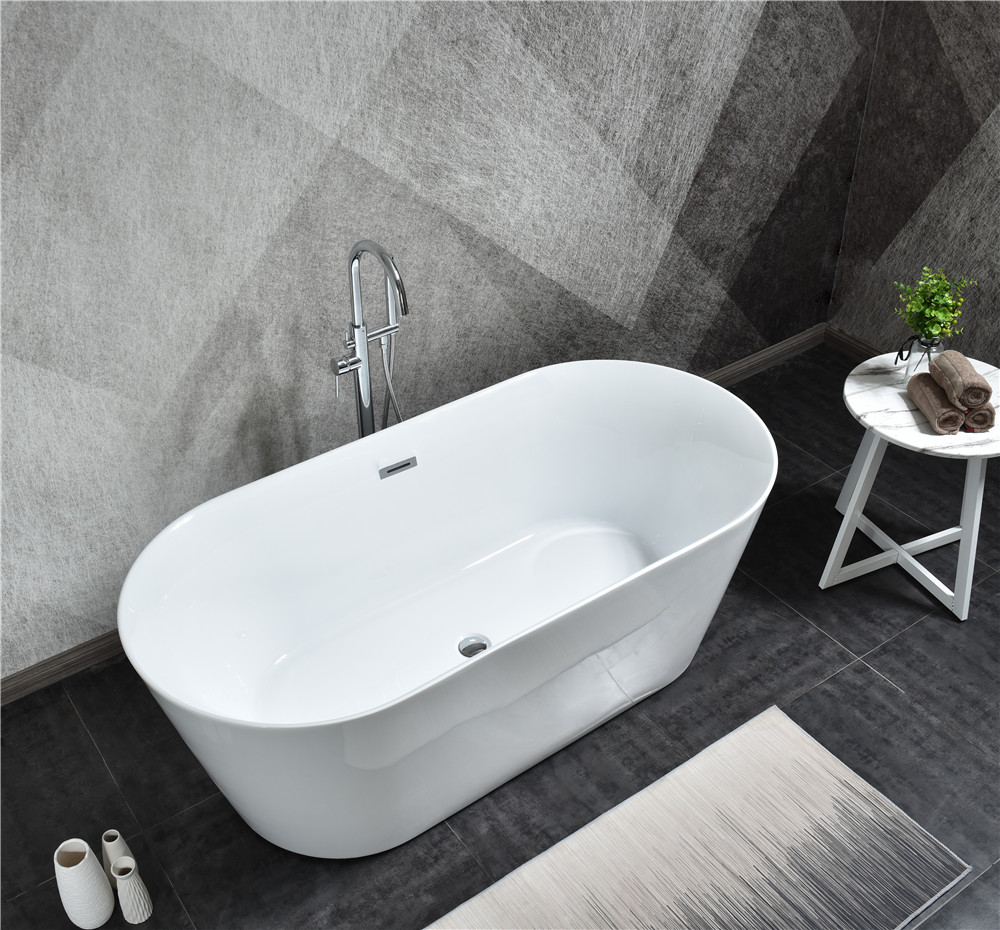 BATHTUB D-9003S WHITE 180*80CM