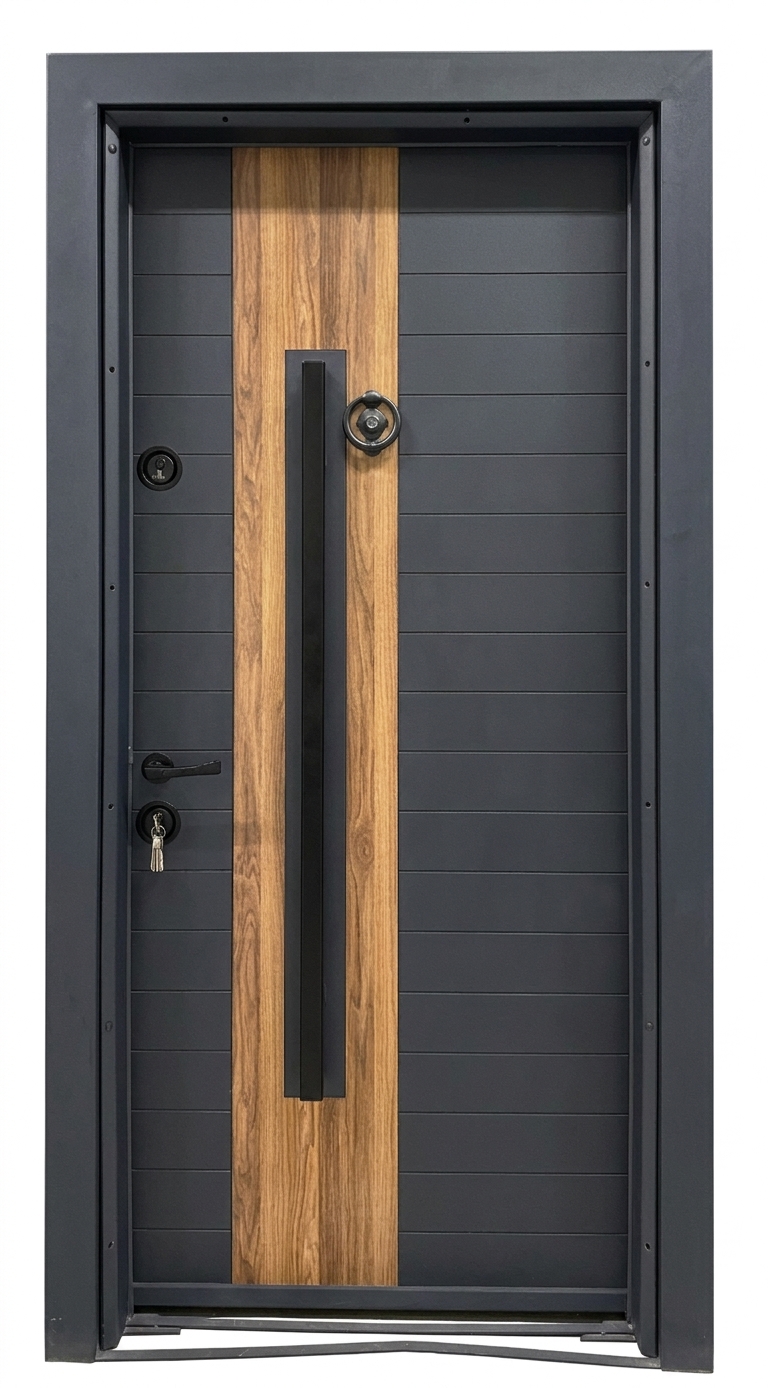 STEEL DOOR LP-4 90*200CM RIGHT