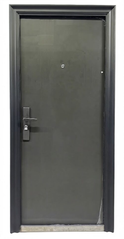 STEEL DOOR GREY YJ-599 90*205 RIGHT