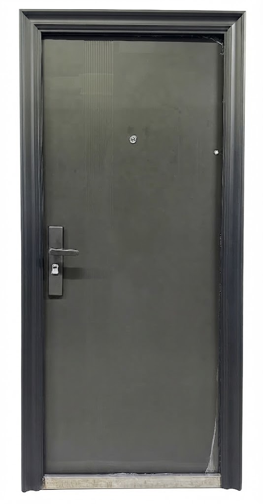 STEEL DOOR GREY YJ-599 90*205 RIGHT